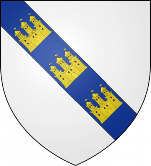 Blason de la famille de Château-Chalons (Touraine, Berry)