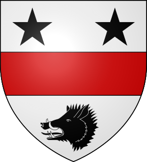 Blason de la famille de Goddes de Varennes (Anjou)