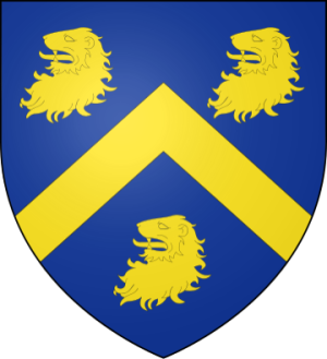 Family Coat of Arms de Mogas alias Maugars (Anjou)