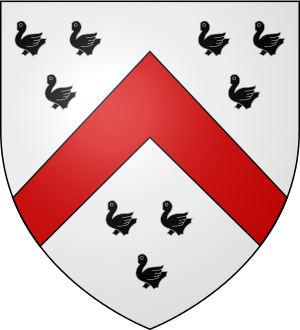 Blason de la famille de Courthille (Marche, Auvergne)