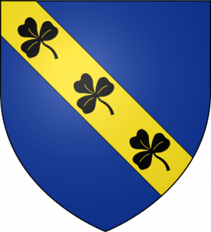Blason de la famille Blondin de Baizieux et de Bréville (Picardie)