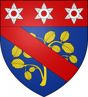 Blason de la famille de La Vaissière de Lavergne (Auvergne)