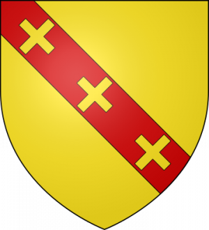 Blason de la famille de Thésut (Bourgogne)