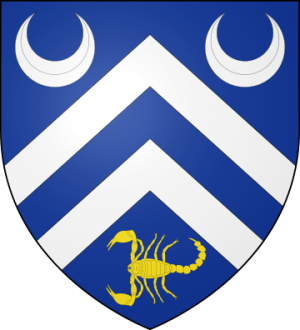 Family Coat of Arms de Jarnage (Berry, Bretagne)