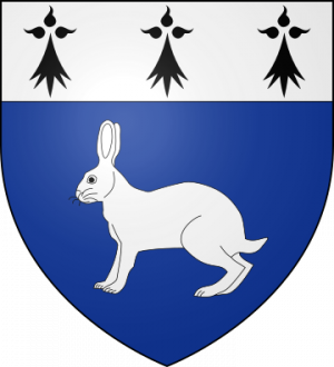Blason de la famille du Lièpvre du Bois de Pacé (Bretagne)