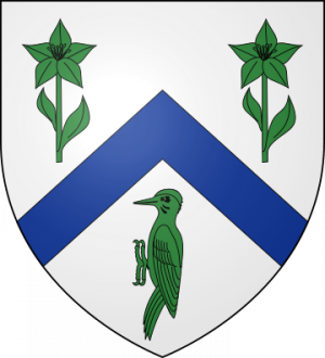 Blason de la famille Le Vert alias Levert (Franche-Comté)