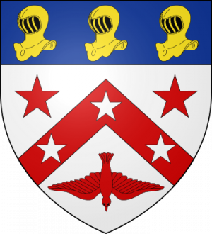 Blason de la famille Dufayot alias du Fayot de la Maisonneuve (Picardie)