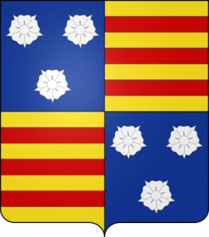 Blason de la famille de Cruzy de Marcillac (Rouergue, Angoumois)