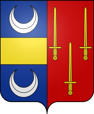 Blason de la famille Guerrier de Dumast (Roussillon, Lorraine)
