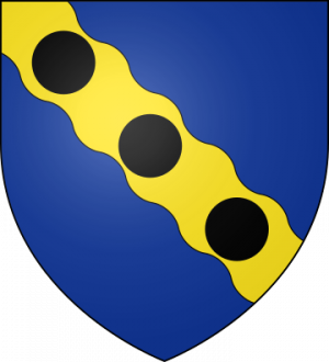 Blason de la famille de Corteille de Vaurenard (Beaujolais, Lyonnais)