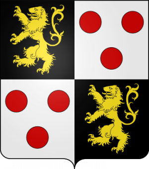Blason de la famille d'Albin de Valzergues (Auvergne, Languedoc)