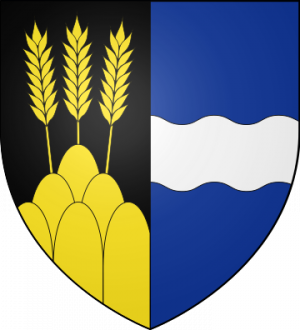 Blason de la famille Estienne de Montluc de Larivière (Limousin)