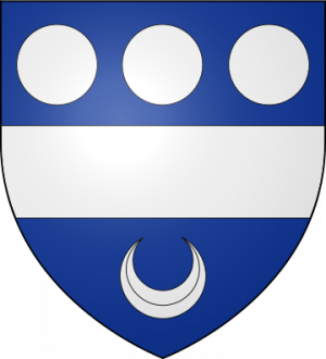 Blason de la famille d'Isarn alias Izarn de Villefort (Languedoc)