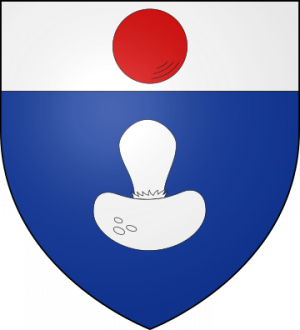 Blason de la famille Boulet de Colomb d'Hauteserre (Languedoc, Quercy)