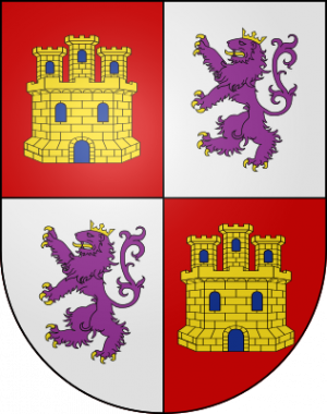 Blason de la famille de Castilla y León (Espagne)