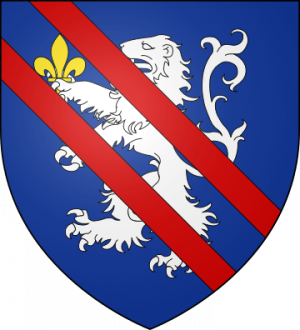 Blason de la famille d'Antignate (Lombardie, Normandie, Champagne)