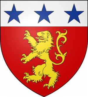 Blason de la famille de La Coussaye (Poitou, Bretagne)