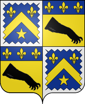 Blason de la famille de Bonfils (Comtat venaissin, Provence)