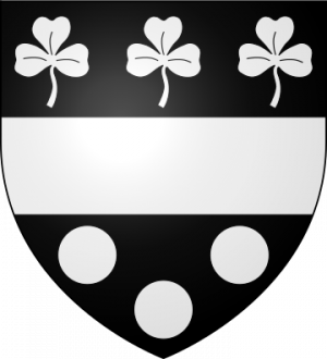 Blason de la famille Gaultier de Carville (Normandie)
