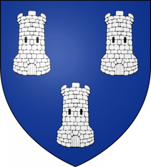 Blason de la famille d'Hillaire de Moissac (Poitou)