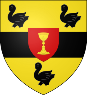 Family Coat of Arms du Toict (Belgique)