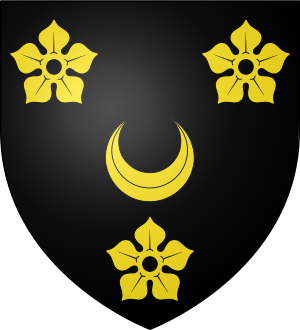 Blason de la famille de La Celle alias La Selle (Bretagne, Anjou)