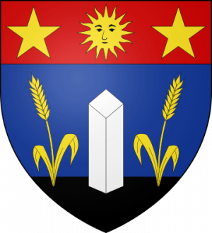 Blason de la famille de Bornier (Languedoc)