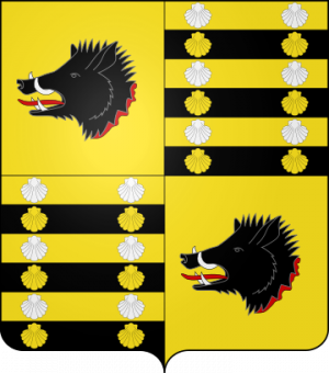 Blason de la famille von Strachwitz und Groß-Zauche (Silésie)