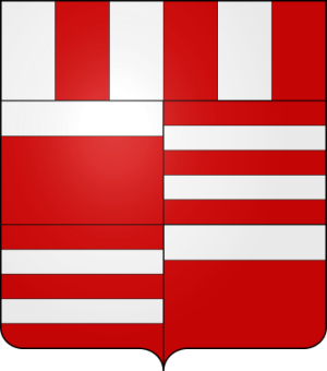 Blason de la famille de Meyria (Franche-Comté, Bresse)