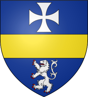 Blason de la famille de Saint-Just d'Autingues (Flandre)
