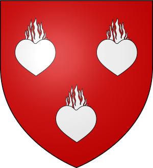 Blason de la famille Coyreau des Loges (Poitou)