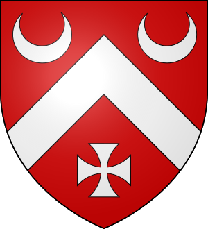 Blason de la famille de Bossoreille de Ribou (Auvergne)