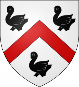 Blason de la famille d'Erneville (Normandie)