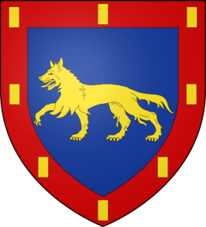 Family Coat of Arms de Camon alias Camou (Béarn)