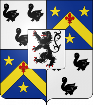 Blason de la famille de Coussemaker (Picardie, Artois)