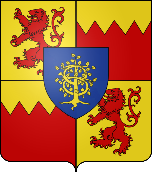 Blason de la famille Grimoard de Beauvoir du Roure (Viennois)