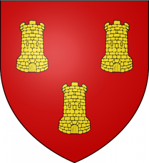 Blason de la famille de La Tournelle (Nivernais, Bourgogne)
