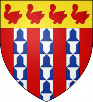 Blason de la famille de Toucy alias Tocy (Bourgogne, Nivernais)