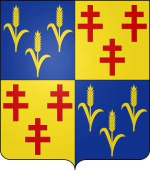 Family Coat of Arms Musnier de Mauroy (Paris)