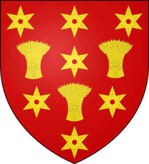 Family Coat of Arms d'Alorge alias Allorge