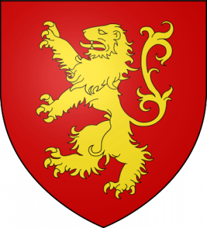 Blason de la famille de Montjeu olim Montjoc, puis La Gruterie (Vivarais)