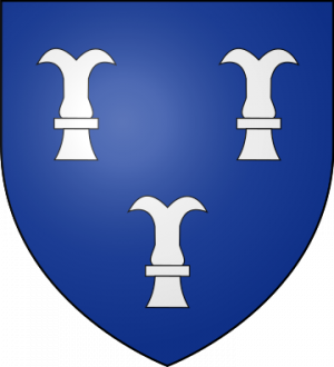 Blason de la famille de La Tribouille (Poitou, Bretagne)
