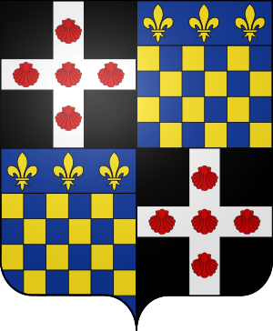 Blason de la famille de Rouvroy de Saint-Simon
