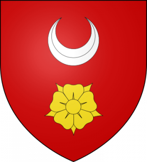 Blason de la famille de Rochas d'Aiglun (Provence)