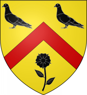 Blason de la famille de Bachoué (Béarn)