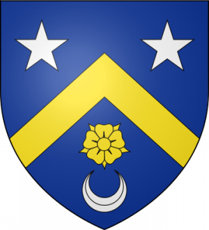 Blason de la famille Guéneau de Mussy (Bourgogne)