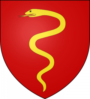 Blason de la famille de Borne (Nivernais)