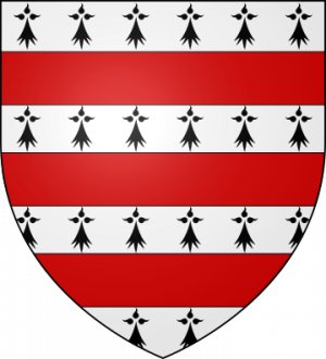 Blason de la famille de Rostrenen (Bretagne)