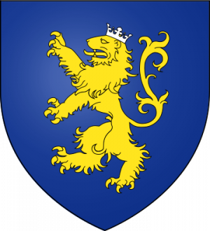 Blason de la famille de Charlus de La Borde (Auvergne)