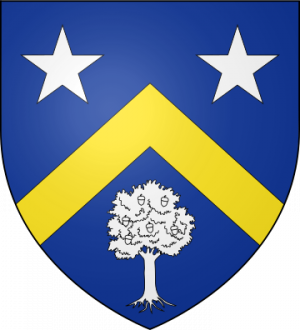 Blason de la famille de Saint-Genis alias Saint-Genys (Champagne, Normandie, Bretagne, Anjou)